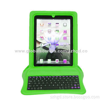 Bluetooth Keyboard Leather Case for iPad 2/3/4, OEM and ODM Orders Welcomed